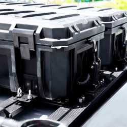 Pancerna Skrzynia Wyprawowa 110L Heavy Duty – Zielony Box Dachowy 4x4 z LLDPE