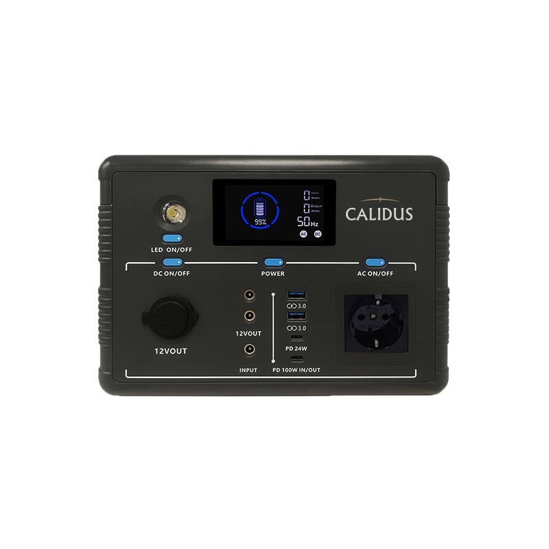 Przenośna Stacja Zasilania PGC-500W (518Wh) – Mobilny Magazyn Energii LiFePO4 do Kampera i Off-roadu