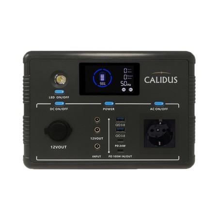 Przenośna Stacja Zasilania PGC-500W (518Wh) – Mobilny Magazyn Energii LiFePO4 do Kampera i Off-roadu