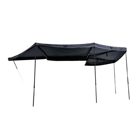 Markiza Samochodowa 270° PLUS Lewa (2m) – Wyprawowe Zadaszenie Off-Road z LED i Dostępem do Bagażnika