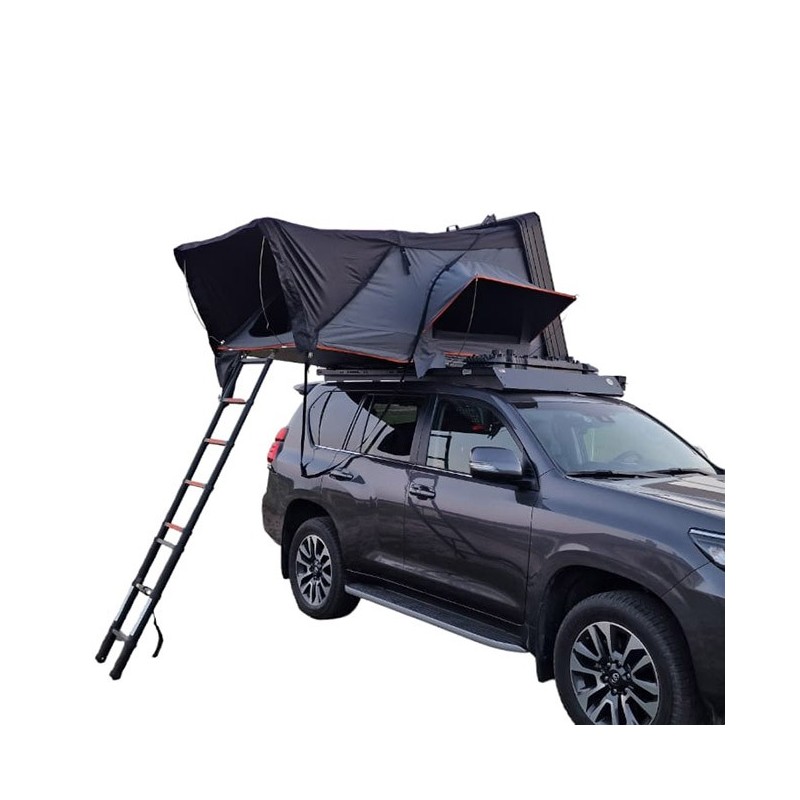 Namiot Dachowy w Twardej Obudowie Capaxgear F160 (Aluminium) – Wyprawowy Standard 4x4